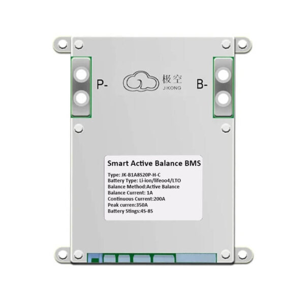 JKBMS 3S-8S 12V-24V Heating CANBUS Active Balance BMS Balance Current 1A-2A Continuous Current 100A-200A Lifepo4 li-ion LTO Battery (8)