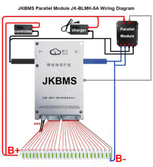 JKBMS B2A8S30P 3S-8S Active Balance BMS Balance Current 2A Continuous ...