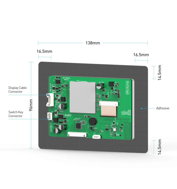 JKBMS V19 Version 4.3 LCD Display Adapter for JIKONG BMS (PBxA16SxxP series inverters are dedicated to BMS V19 version) (4)