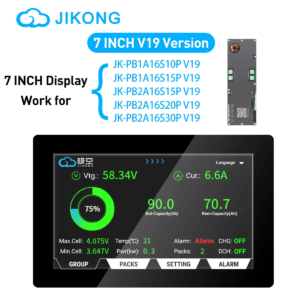 JKBMS V19 Version 7.0 Inch LCD Display Adapter for JIKONG BMS (PBxA16SxxP series inverters are dedicated to BMS V19 version) (2)