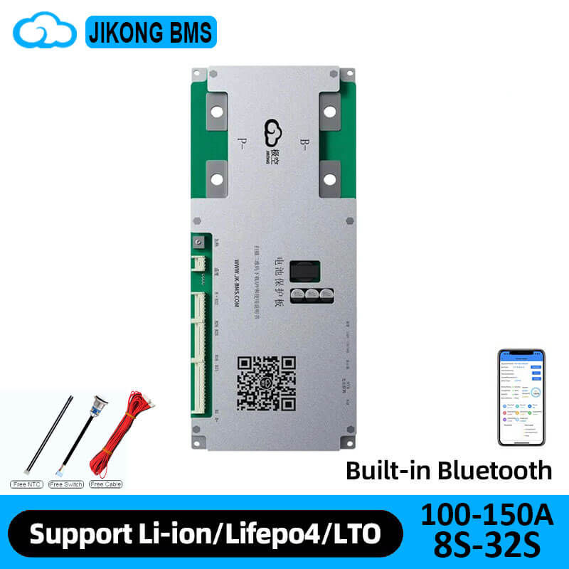 JKBMS-BD6A32S10P-BD6A32S15P-BD6A32S10P-HCR-BD6A32S15P-HCR-8S-32S-Active-Balance-BMS-Balance-Current-0.6A-Continuous-Current-100A-150A-Lifepo4-li-ion-LTO-Battery-JIKONG-BMS-2