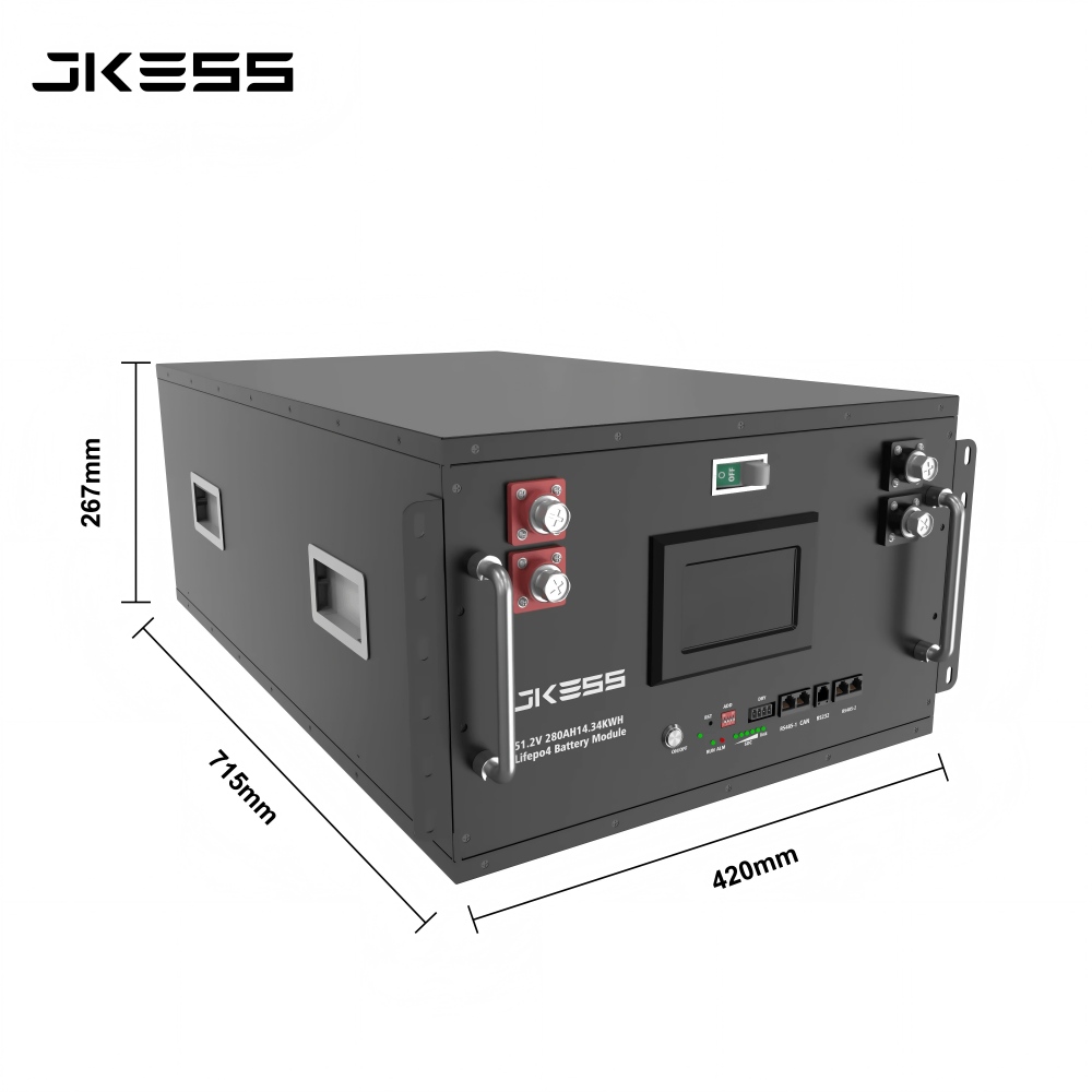 JKESS 6U Battery BOX for 280AH-320AH LiFePO4 Battery, DIY Solar Rack Mount Case, Poland Warehouse Fast Delivery EU